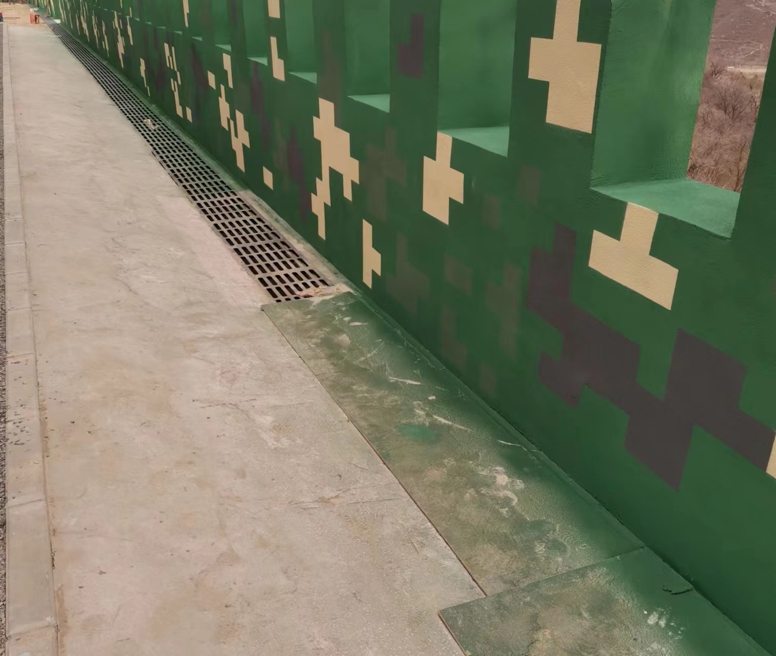 普陀围墙迷彩喷涂,数迷彩漆